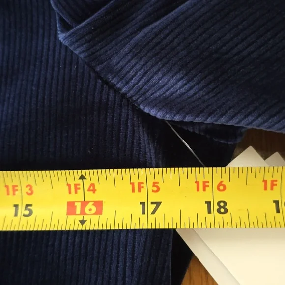 JF J.FERRAR BRAND MENS NAVY BLUE SOFT RIBBED SPORT COAT SIZE 36 REGULAR SLIM FIT